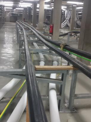 Cable Pulling For Alith Project 110kV XLPE Power Cable